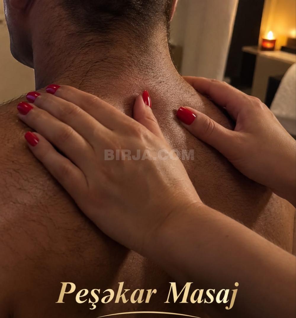 Peşəkar masajistka Olya sizi gözləyir!