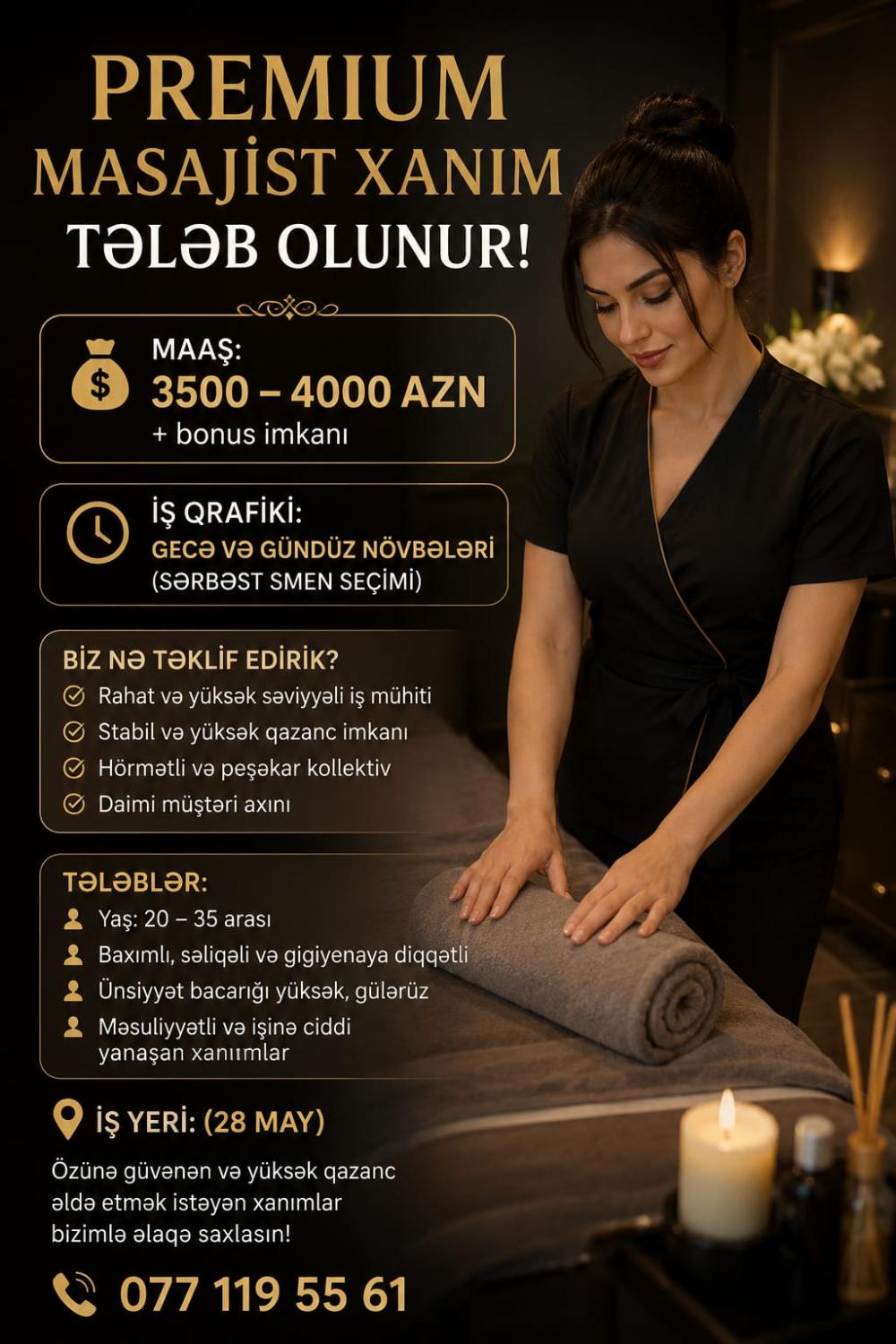 İş təklif edirəm